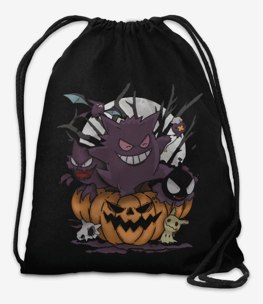 Mochila Negro de Gengarcillos 
