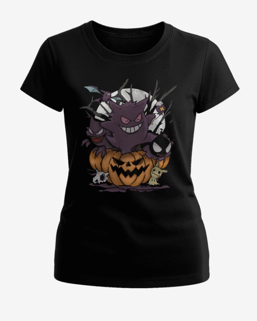 Polera de Mujer Negro de Gengarcillos 