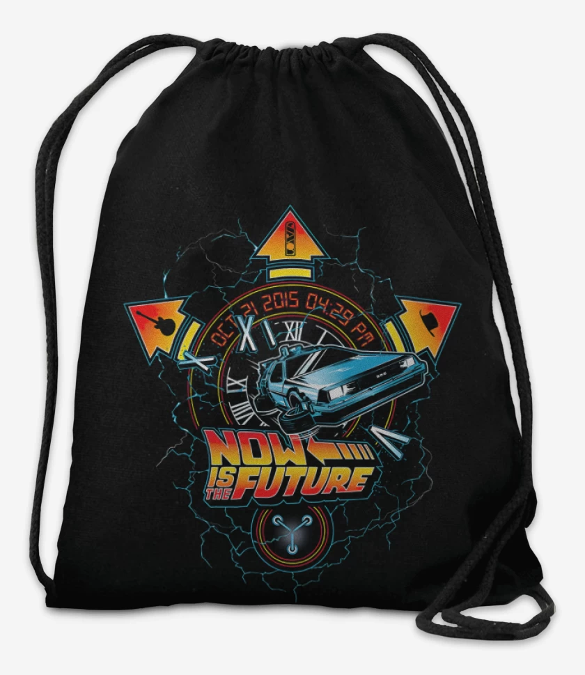 Mochila Negro de Now is the future