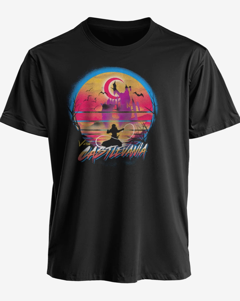 Polera premium Negro de Visit castlevania