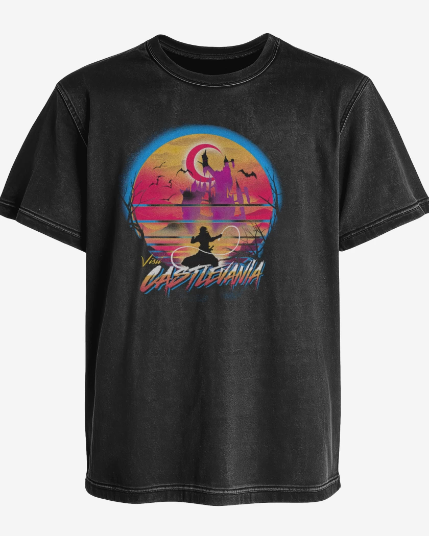 Polera desgastada Visit castlevania