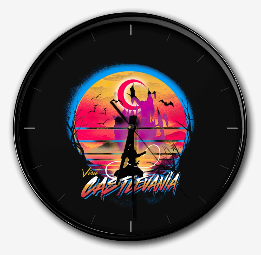 Reloj Negro de Visit castlevania