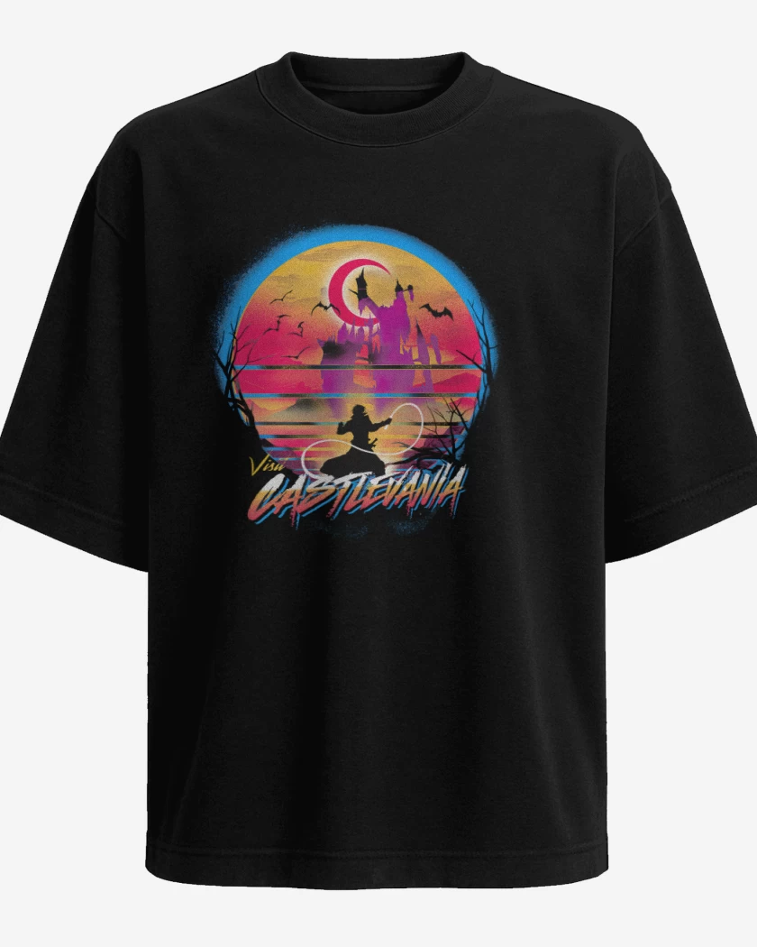 Polera Oversize Visit castlevania