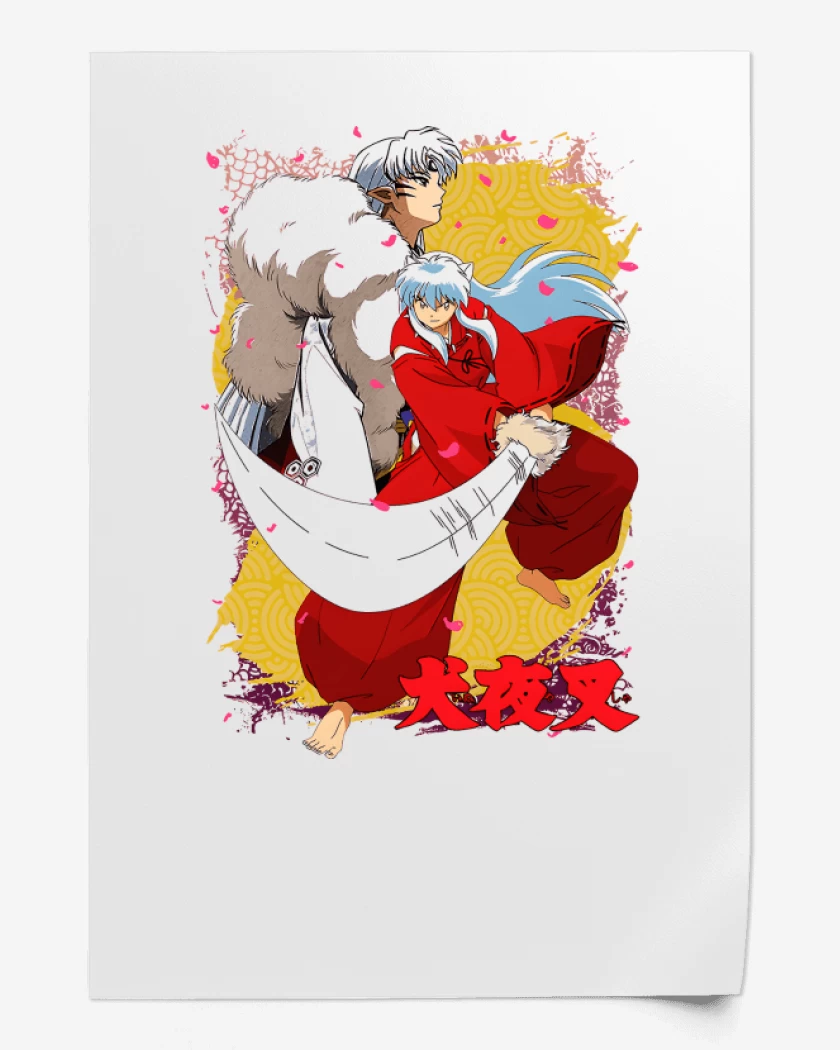 Print Blanco de Inuyasha x Sesshomaru