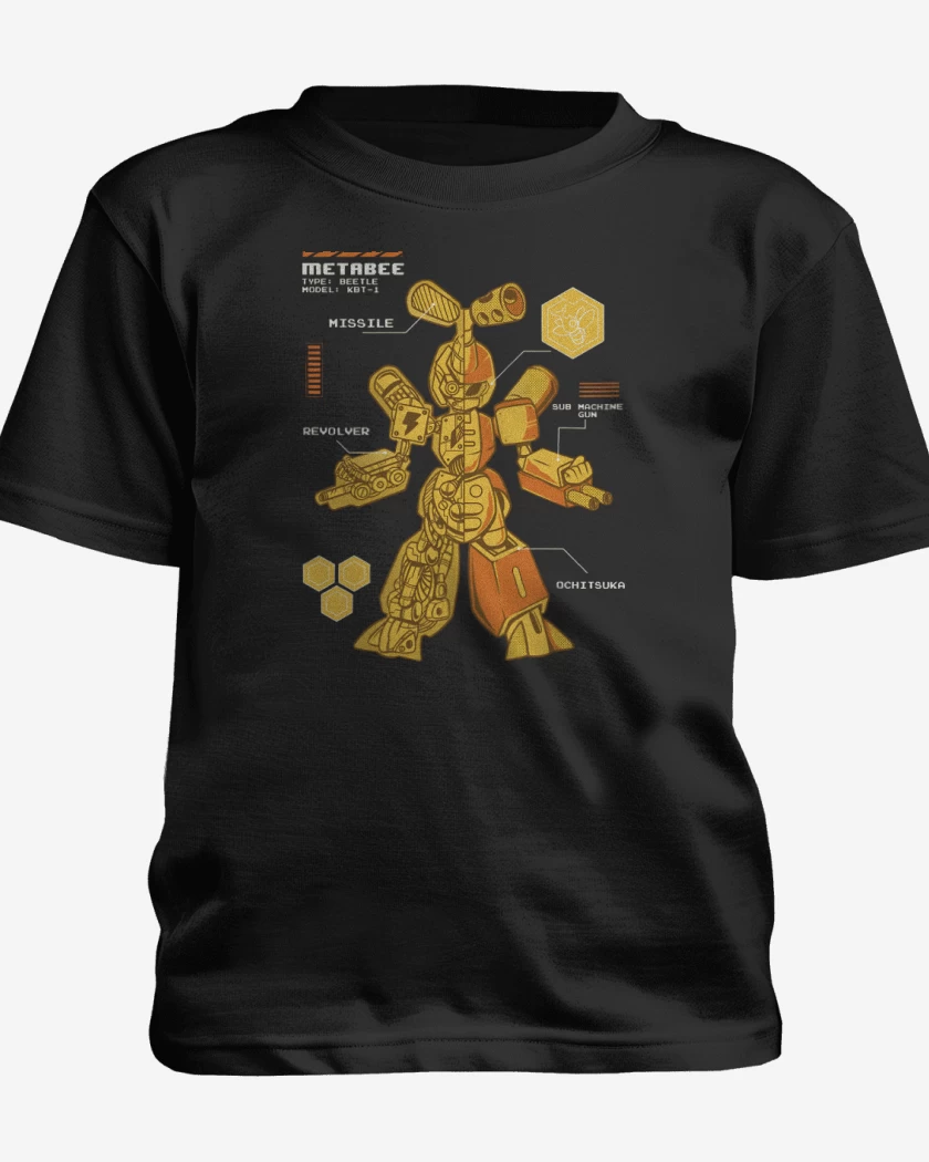 Polera de niño Negro de Metabee