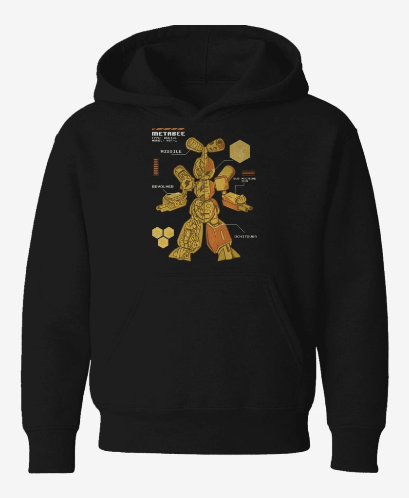 Poleron de niño Negro de Metabee