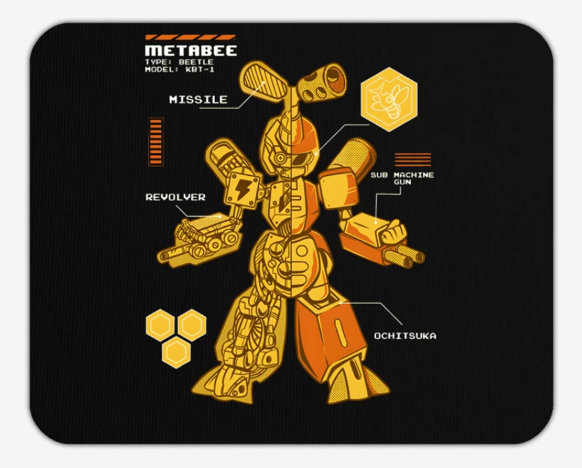 Mousepad Metabee