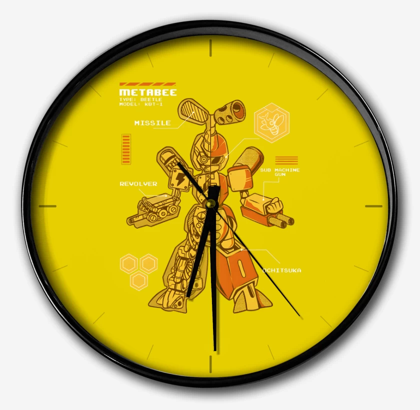 Reloj Amarillo de Metabee