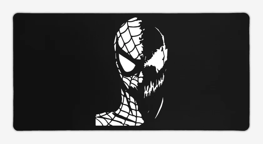 Mouse pad Gamer Negro de Faces