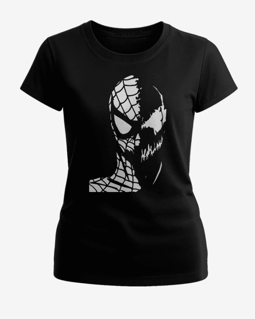 Polera de Mujer Negro de Faces