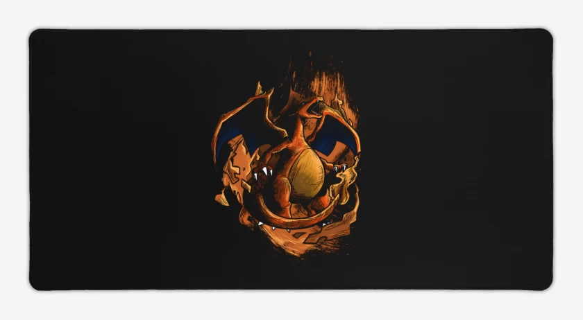 Mouse pad Gamer Charizard Ígneo 