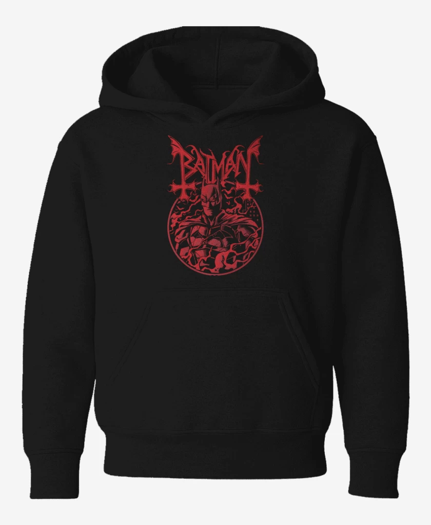 Poleron de niño Negro de Mayhem Batman