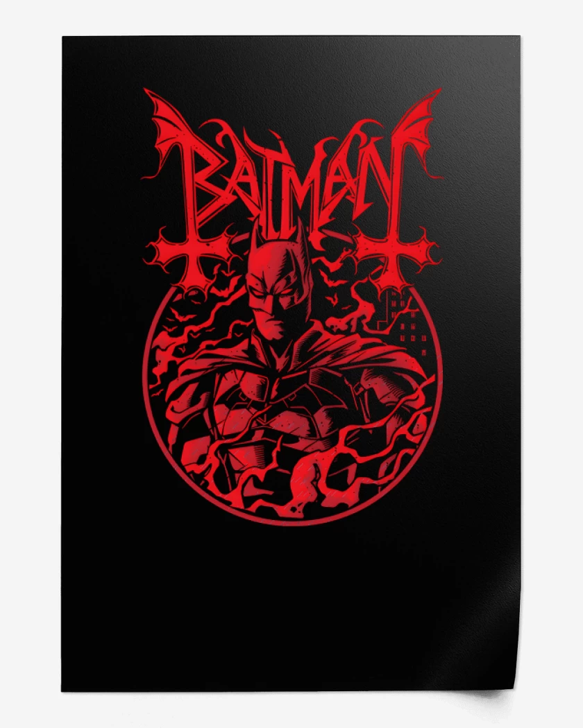 Print Mayhem Batman