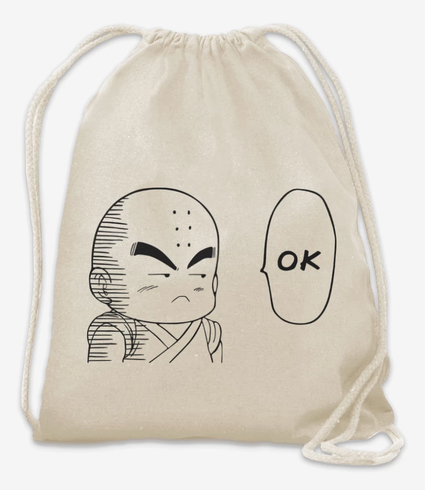 Mochila Blanco de Krilin One Punch