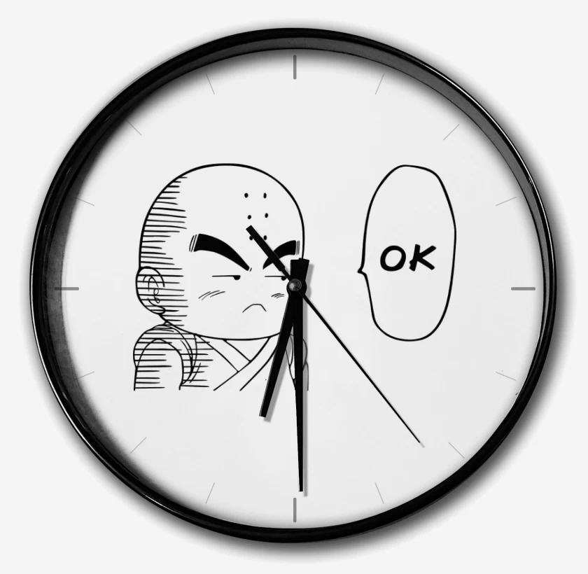 Reloj Blanco de Krilin One Punch