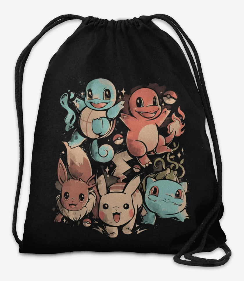 Mochila Negro de Starters Pack