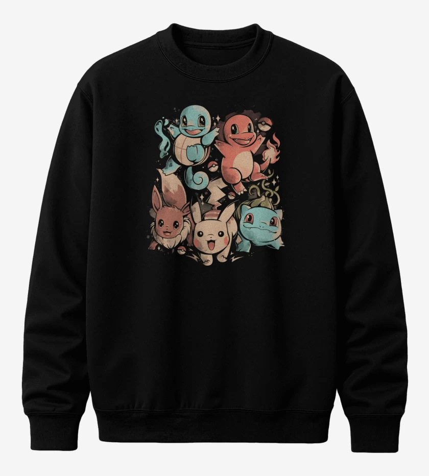Poleron polo Negro de Starters Pack