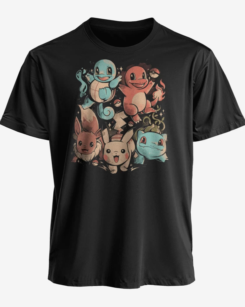 Polera premium Negro de Starters Pack