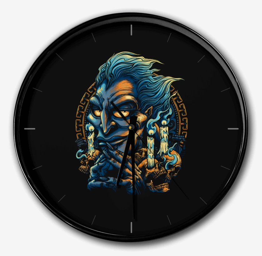 Reloj Negro de Rey del Inframundo