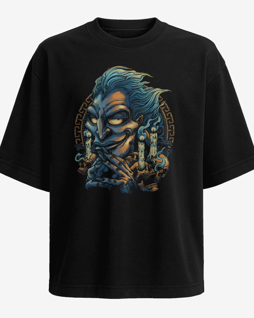 Polera Oversize Rey del Inframundo