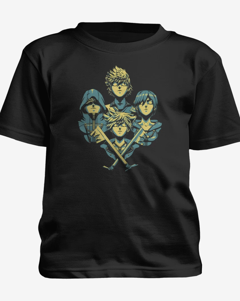 Polera de niño Negro de Rhapsody of Heart 
