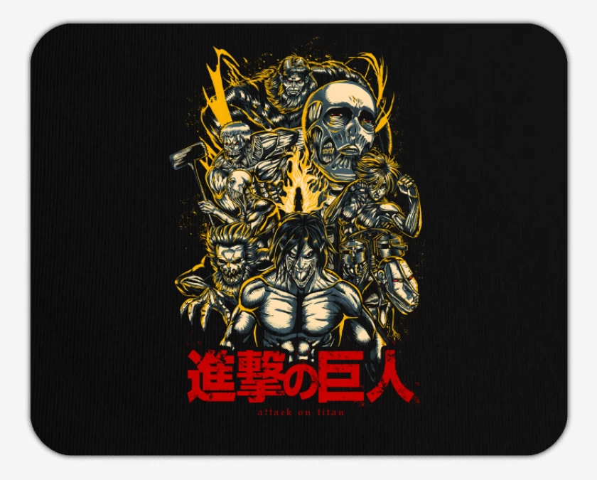 Mousepad Ataque de Titanes