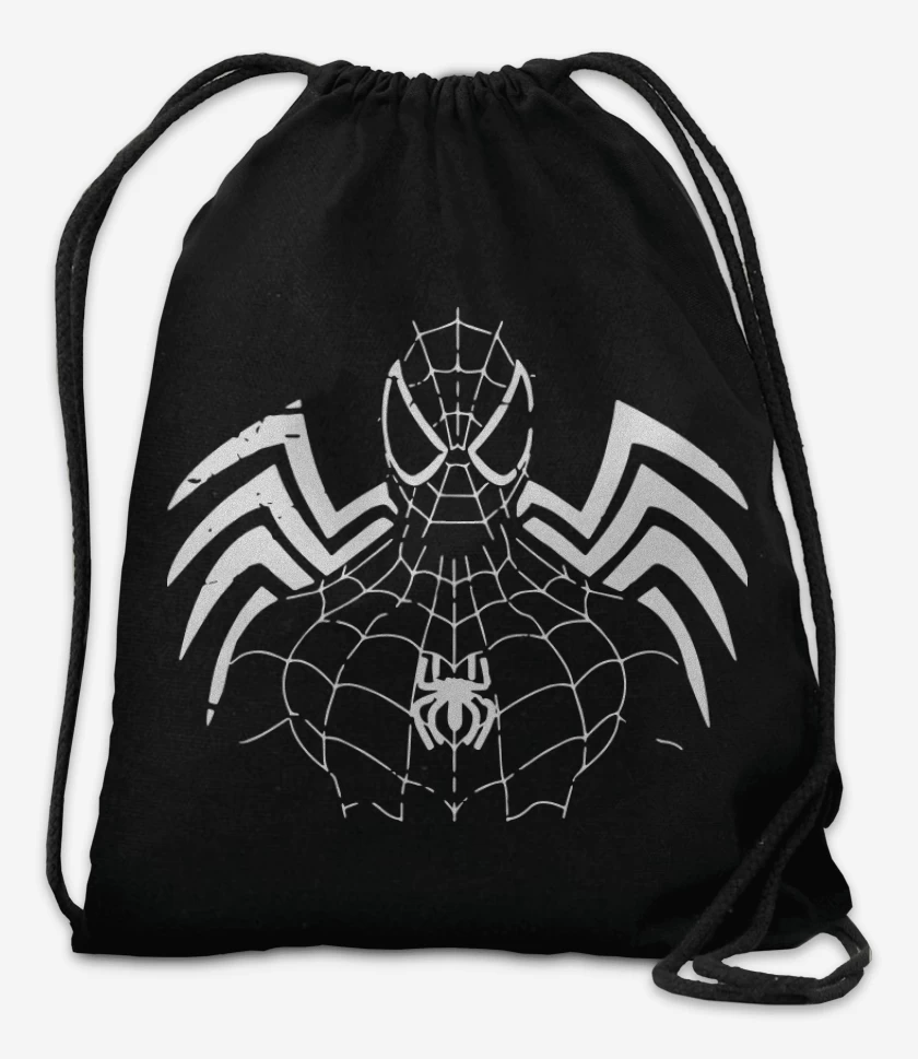 Mochila Negro de Araña Negra