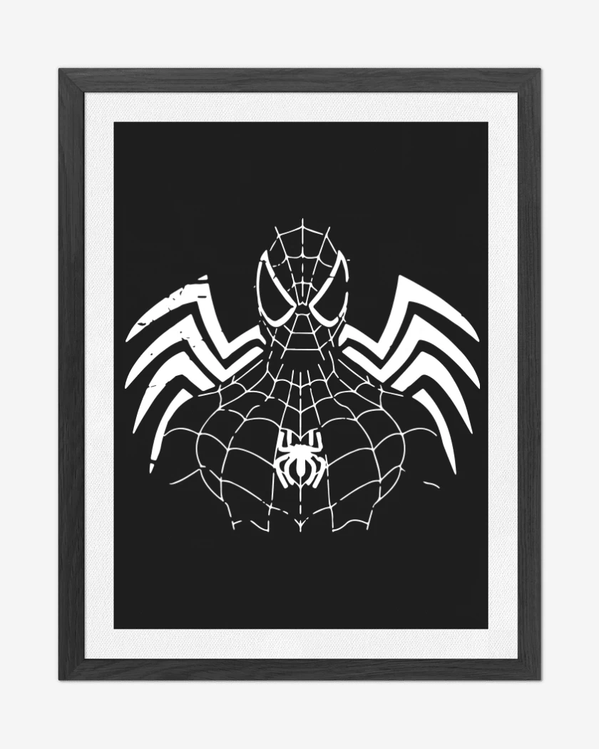 Cuadro decorativo Negro de Araña Negra