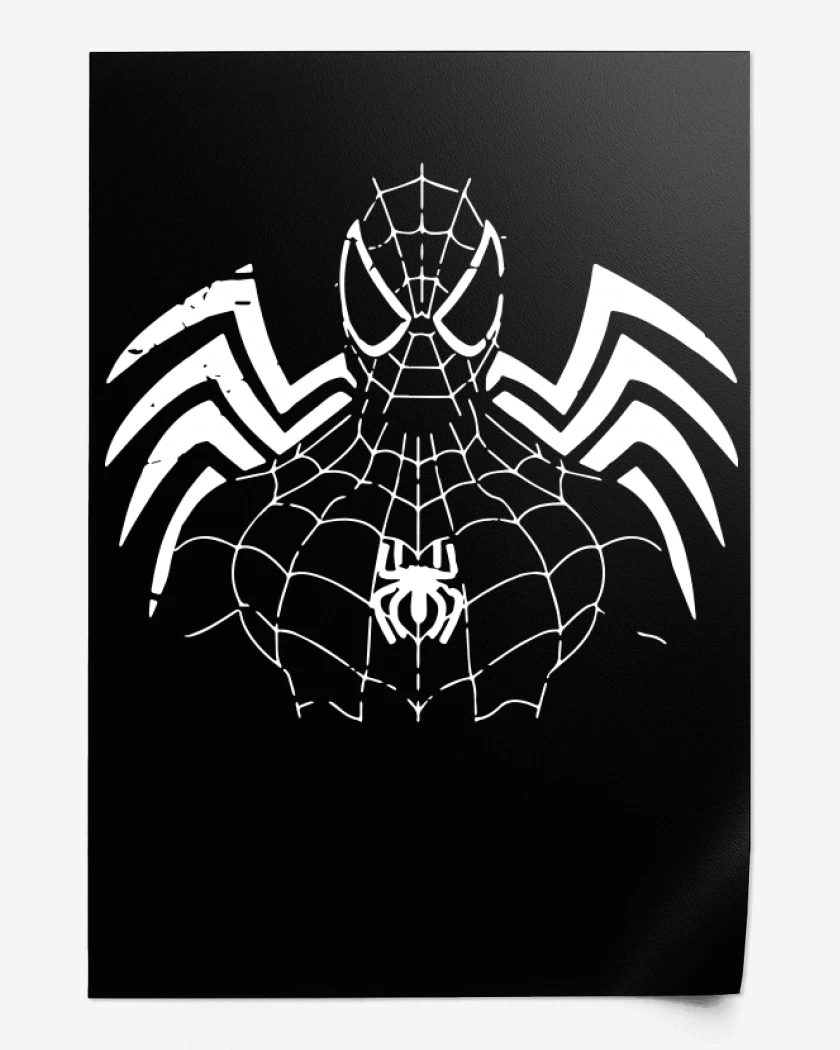 Print Araña Negra