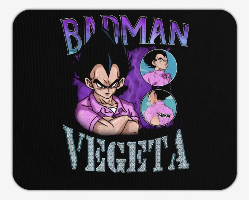 Mousepad Badman Vegeta