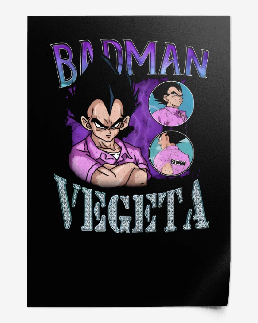 Print Badman Vegeta