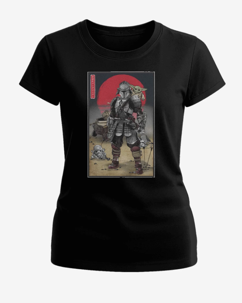 Polera de Mujer Negro de Roninlorian