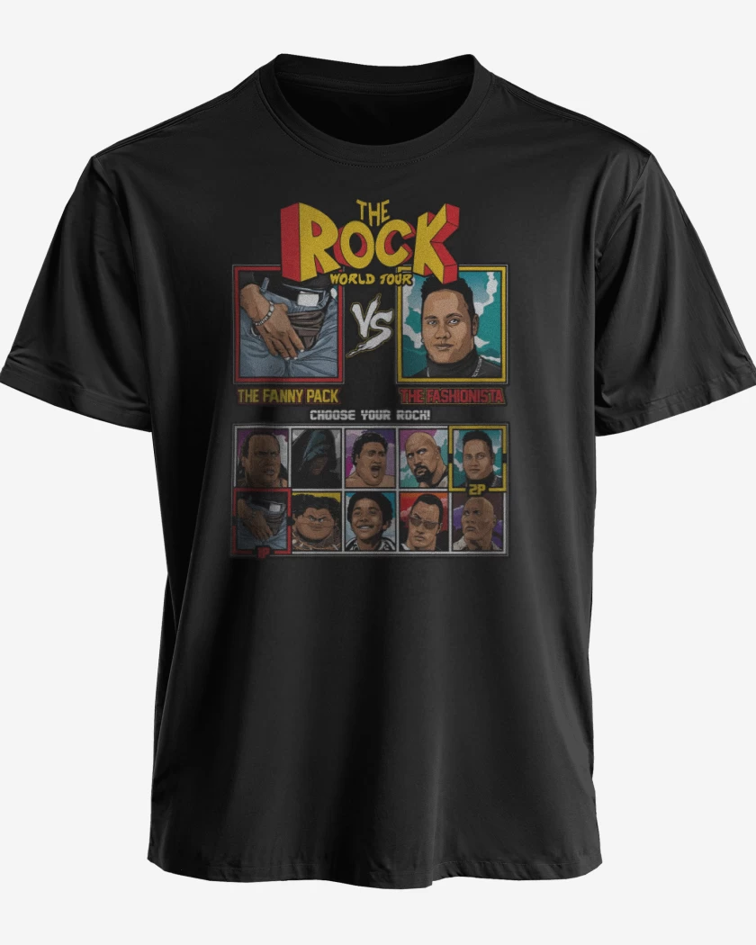 Polera The Rock Vs
