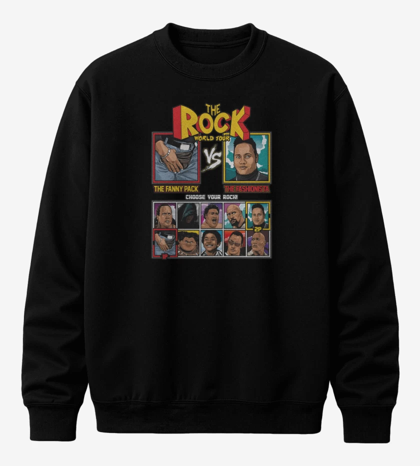 Poleron polo The Rock Vs