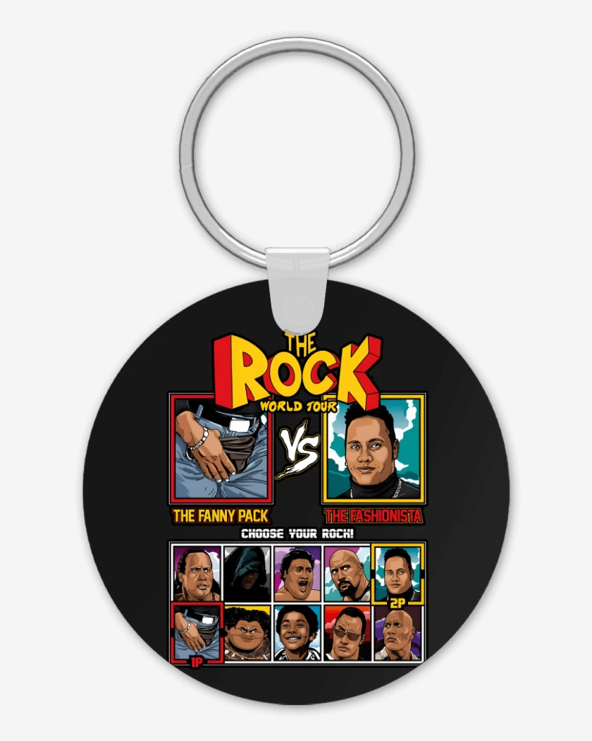Llavero The Rock Vs