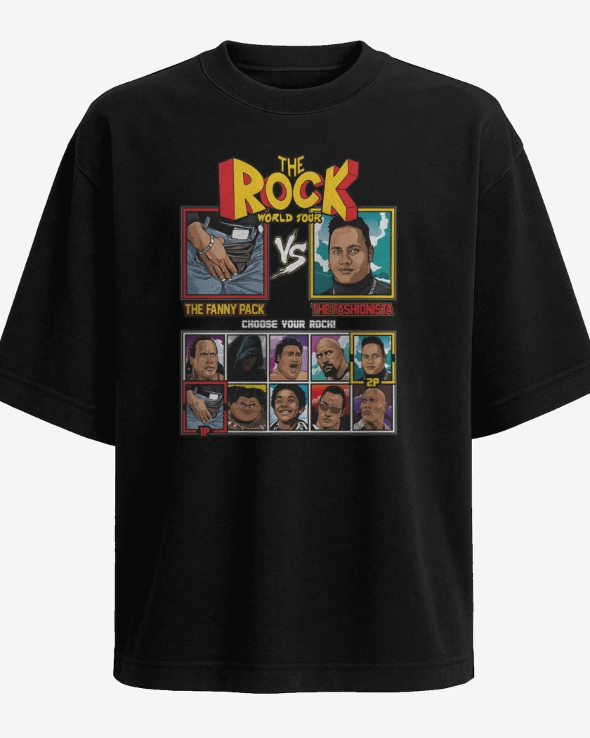 Polera Oversize The Rock Vs