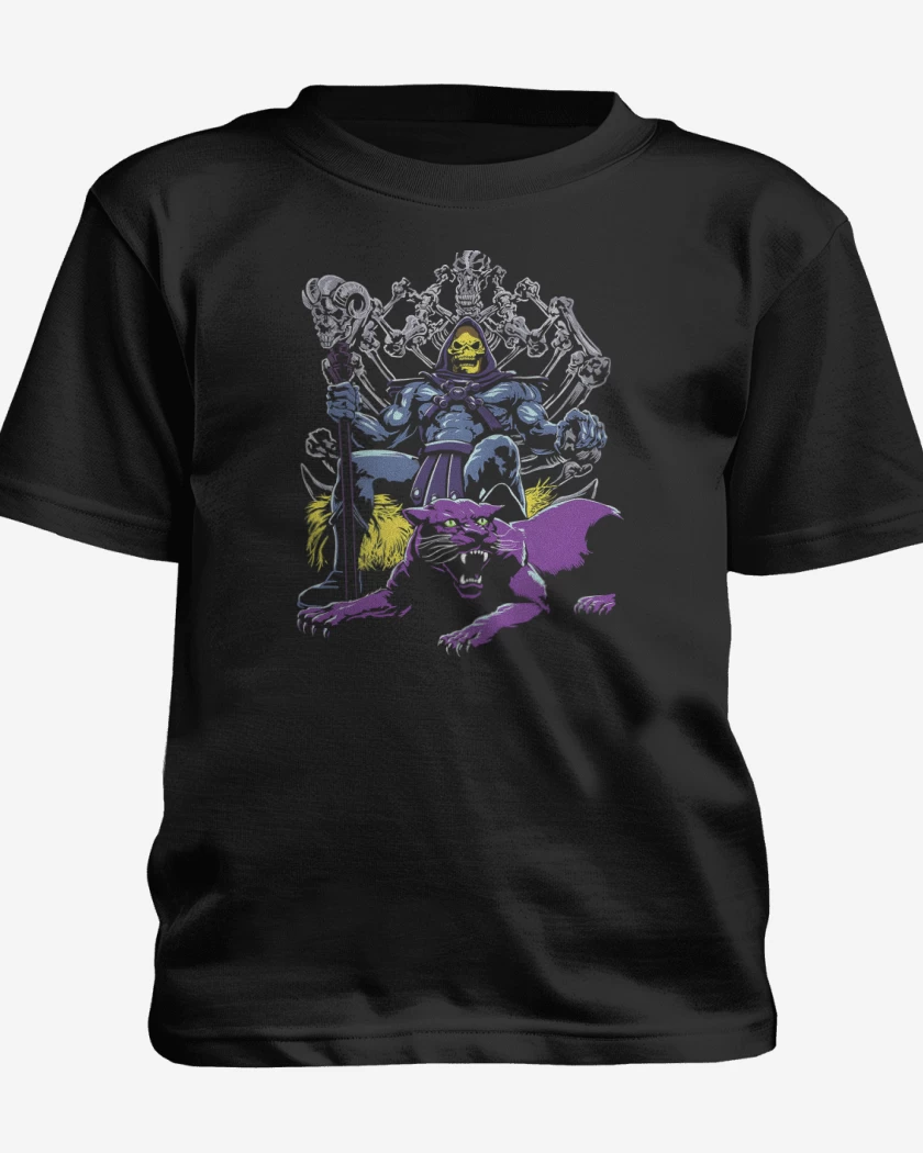 Polera de niño Negro de Lord Skeletor