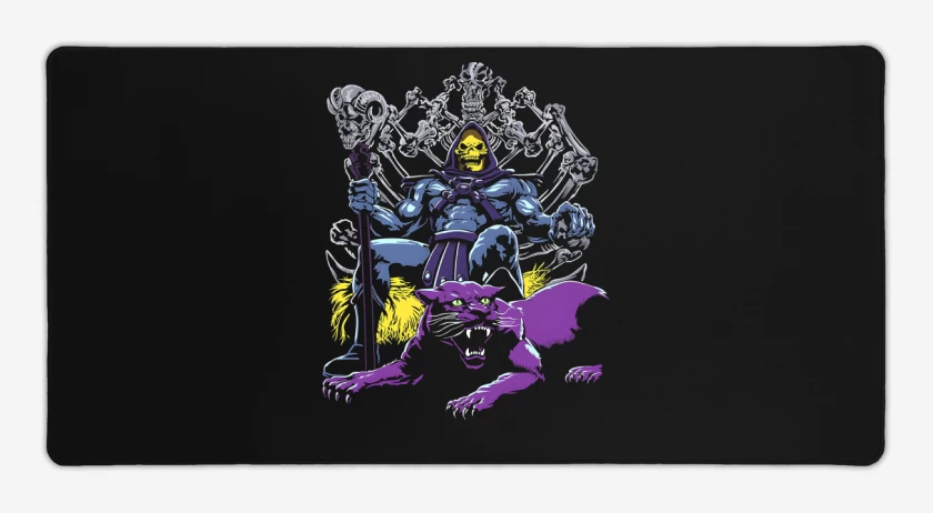 Mouse pad Gamer Negro de Lord Skeletor