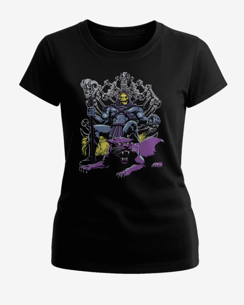 Polera de Mujer Negro de Lord Skeletor