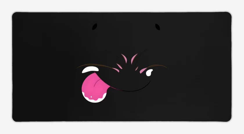 Mouse pad Gamer Negro de Majin Boo Face