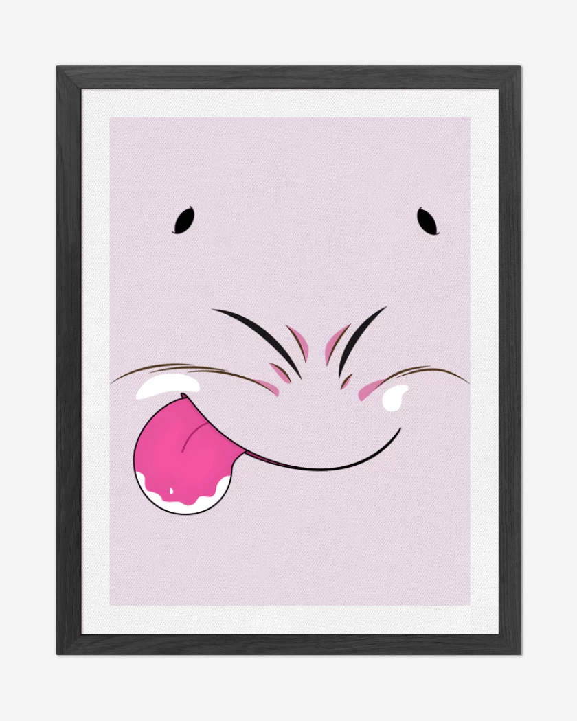 Cuadro decorativo Majin Boo Face