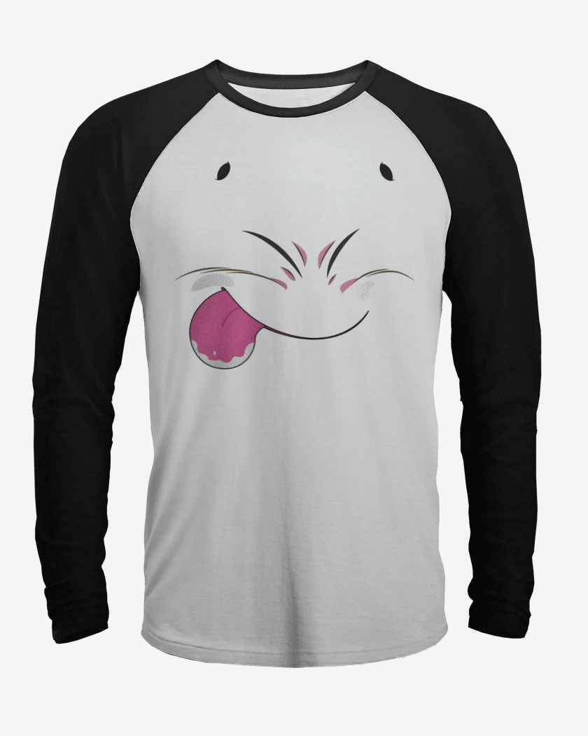 Polera Raglan Majin Boo Face