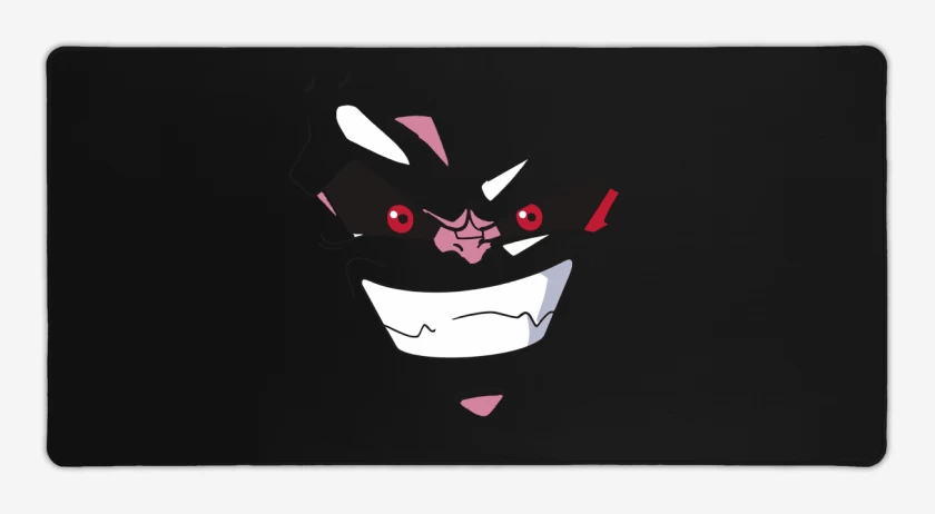 Mouse pad Gamer Negro de Kid Boo Face