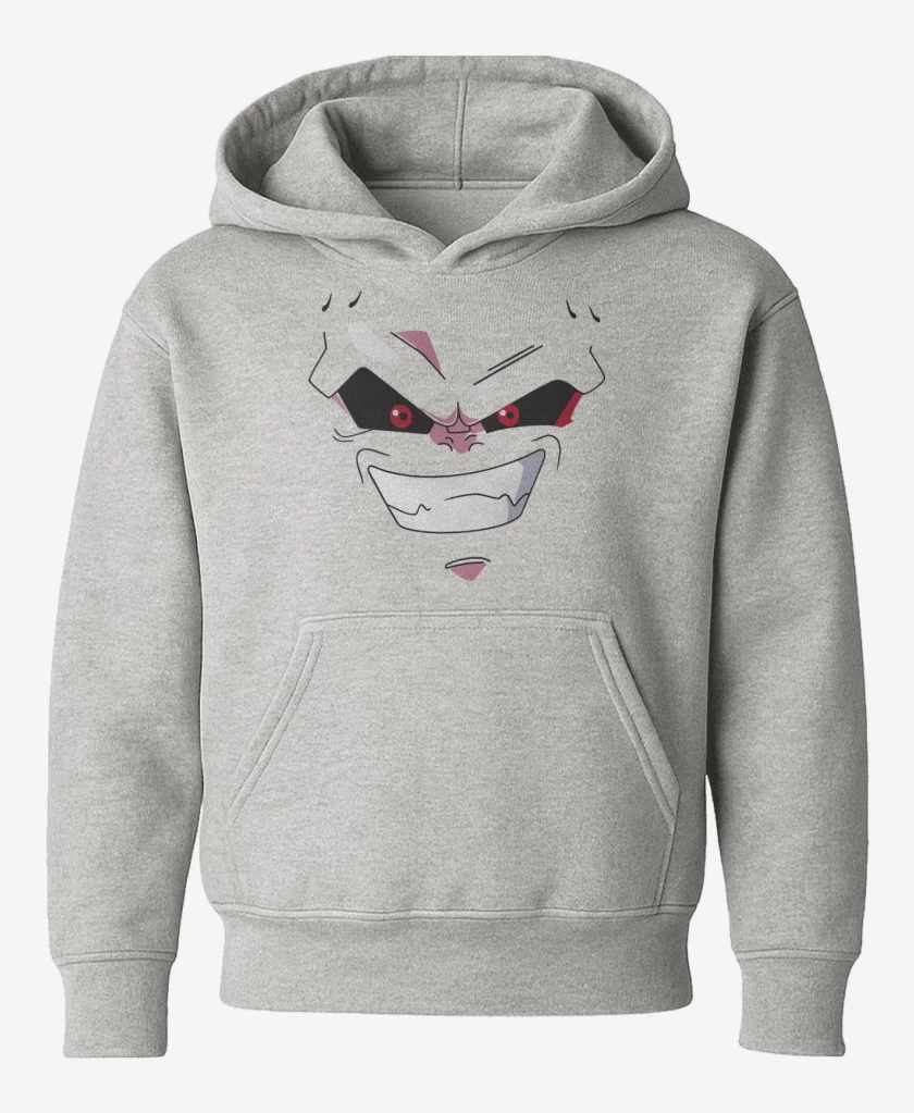 Poleron de niño Gris Melange de Kid Boo Face