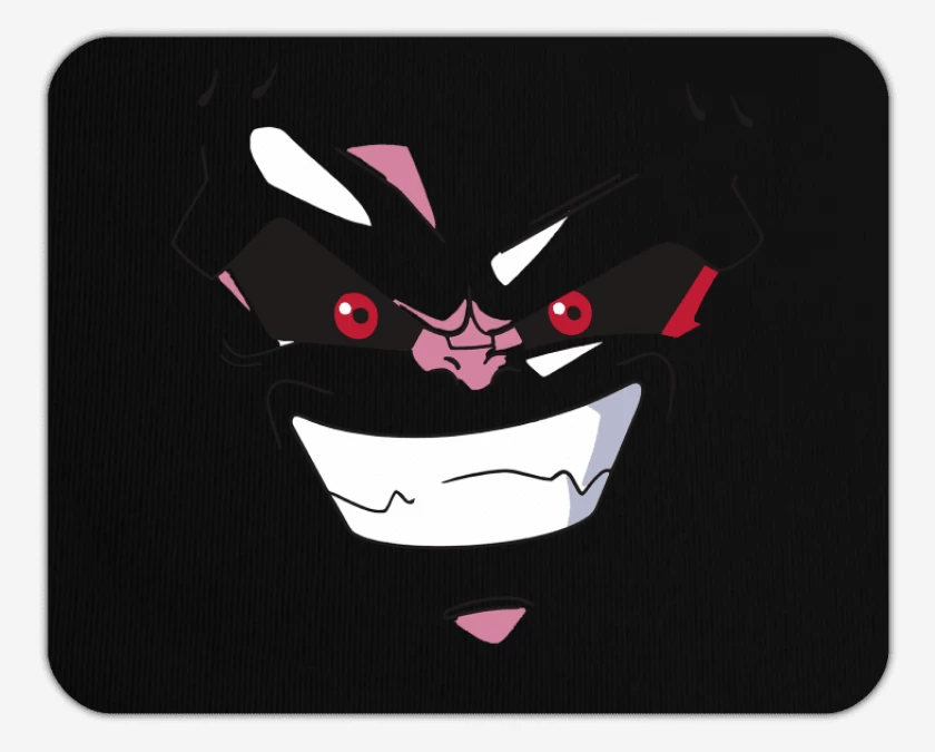 Mousepad Negro de Kid Boo Face