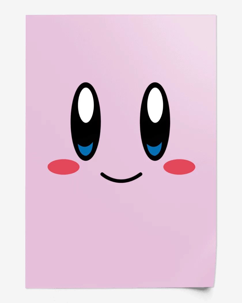 Print Kirby Face