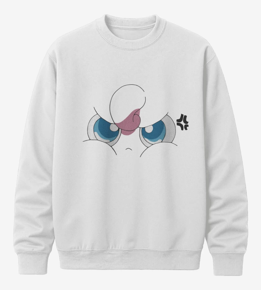 Poleron polo Jigglypuff Enojado