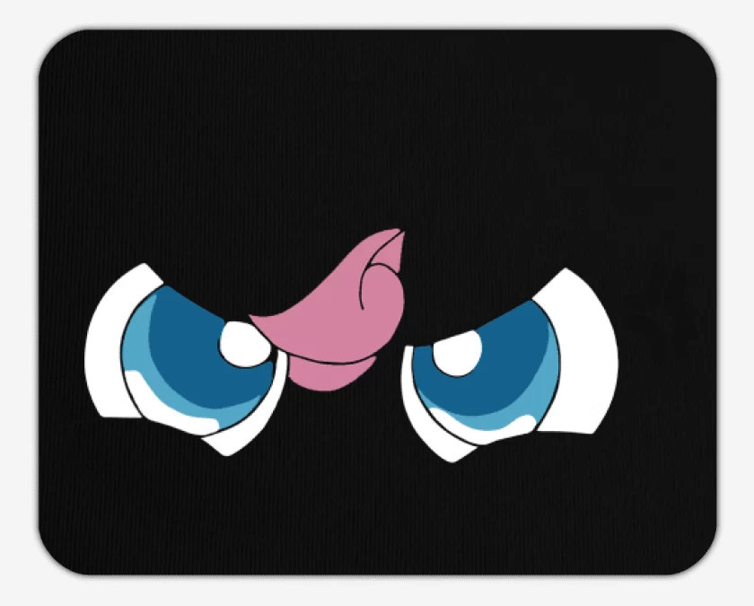 Mousepad Jigglypuff Enojado