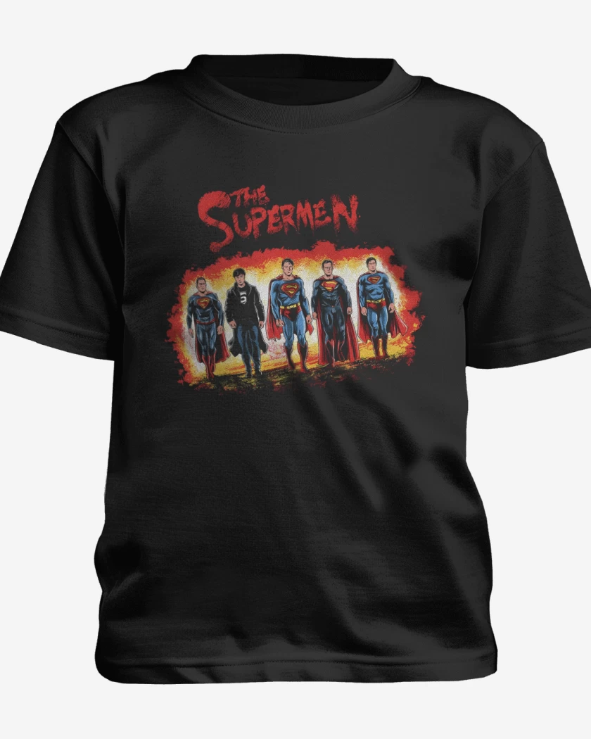 Polera de niño Negro de The Supermen
