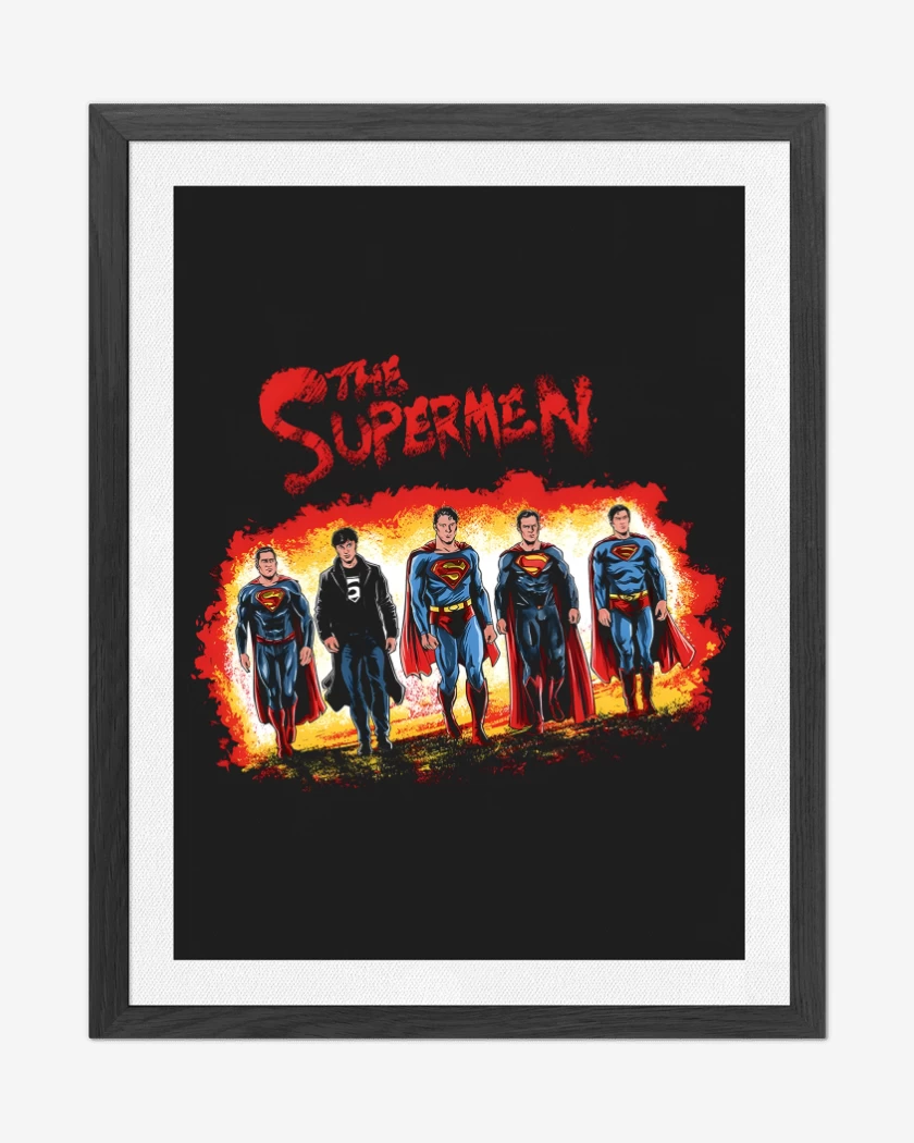 Cuadro decorativo Negro de The Supermen